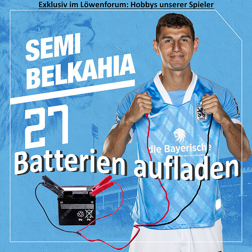 Semi Belkahia Batterien aufladen